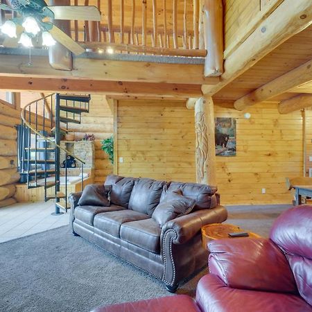 Smoky Mountain Vacation Rental Cabin With Hot Tub! 개틀린버그 외부 사진