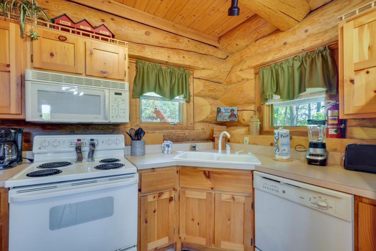 Smoky Mountain Vacation Rental Cabin With Hot Tub! 개틀린버그 외부 사진